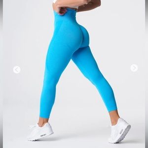 NVGTN Contour Seamless Leggings- Carribbean